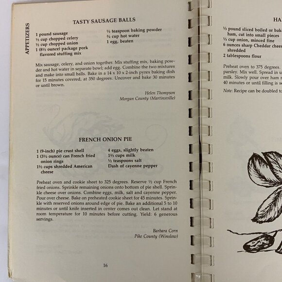 A Taste of Indianas Second Helping American Cancer Society Cookbook 1981 - Picture 5 of 11